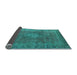 Sideview of Oriental Light Blue Industrial Rug, urb953lblu