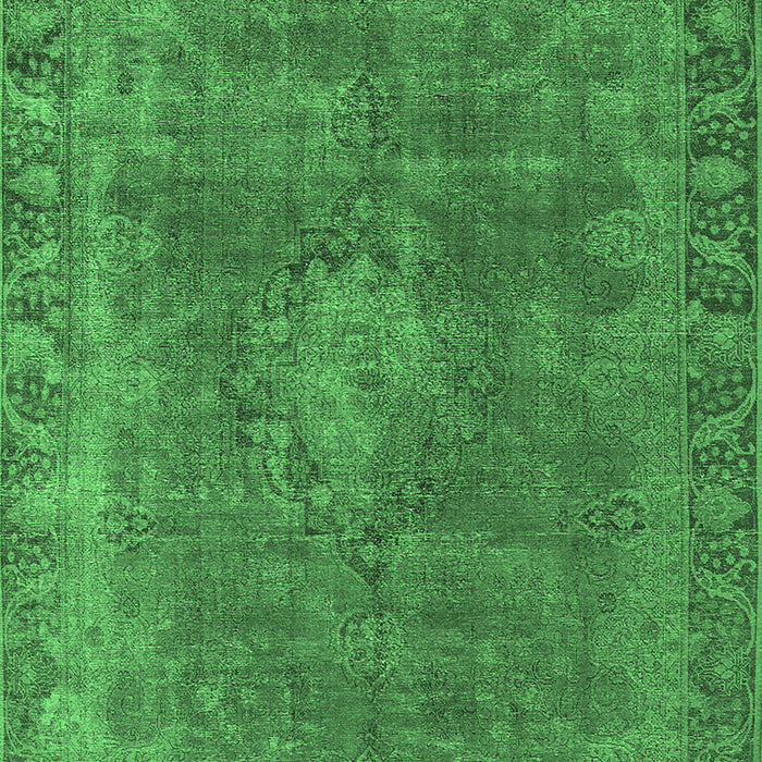 Oriental Emerald Green Industrial Rug, urb953emgrn