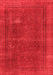 Oriental Red Industrial Area Rugs