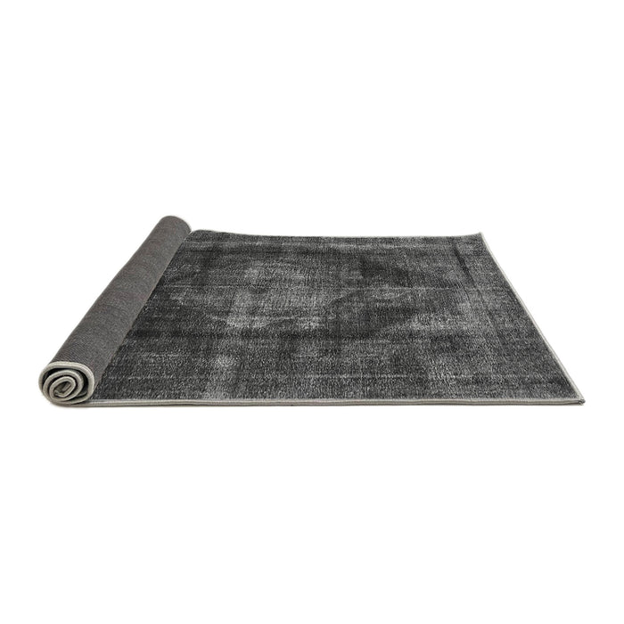 Sideview of Oriental Gray Industrial Rug, urb955gry