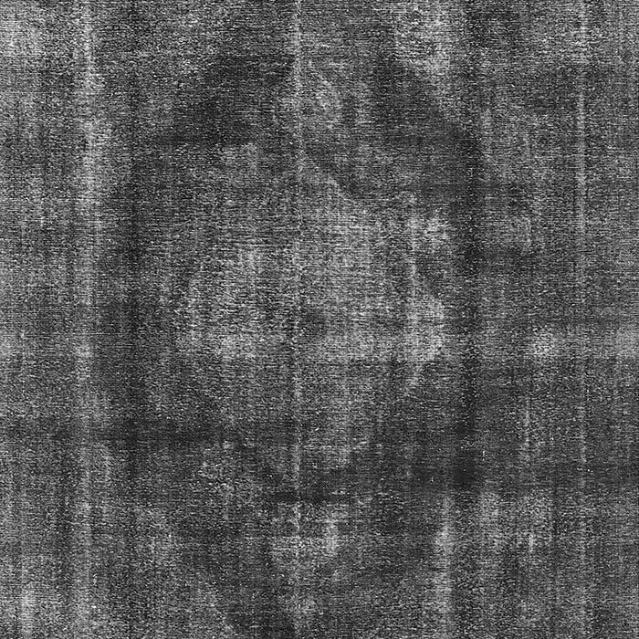 Machine Washable Oriental Gray Industrial Rug, wshurb955gry