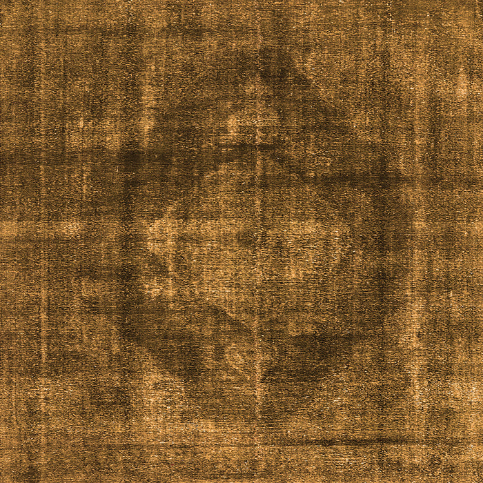 Square Machine Washable Oriental Orange Industrial Area Rugs, wshurb955org