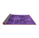 Sideview of Oriental Purple Industrial Rug, urb955pur