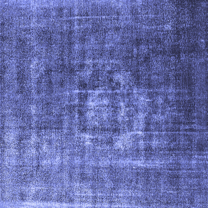 Square Oriental Blue Industrial Rug, urb956blu