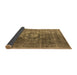 Sideview of Oriental Brown Industrial Rug, urb956brn