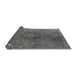 Sideview of Persian Gray Bohemian Rug, urb957gry