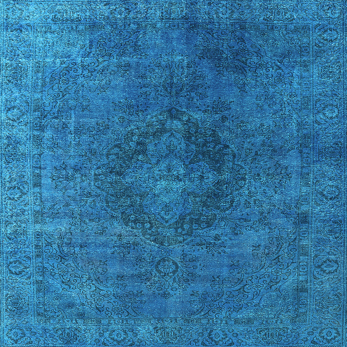 Square Persian Light Blue Bohemian Rug, urb957lblu