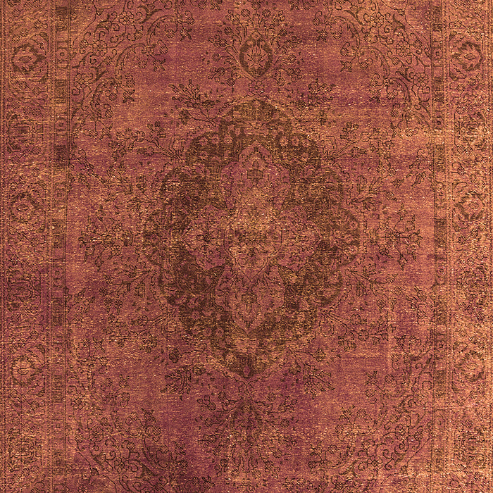Persian Orange Bohemian Rug, urb957org