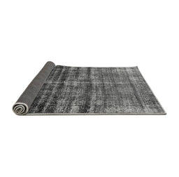 Sideview of Persian Gray Bohemian Rug, urb958gry