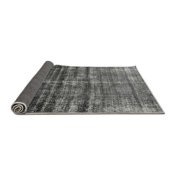 Sideview of Persian Gray Bohemian Rug, urb958gry