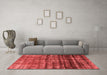 Bohemian Red Washable Rugs