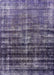 Machine Washable Industrial Modern Purple Haze Purple Rug, wshurb958