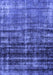 Machine Washable Persian Blue Bohemian Rug, wshurb958blu