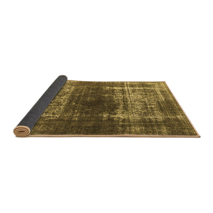 Sideview of Oriental Brown Industrial Rug, urb959brn