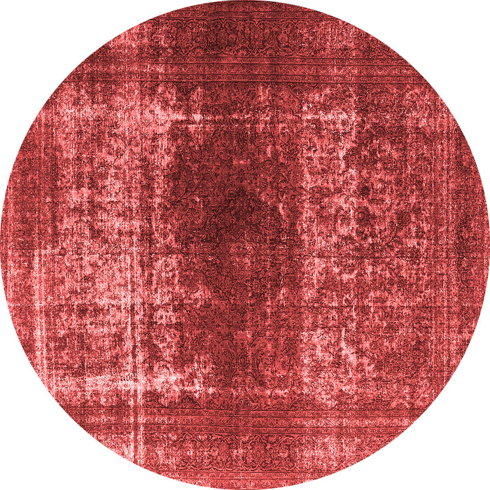 Machine Washable Oriental Red Industrial Rug, wshurb959red