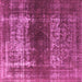 Square Oriental Pink Industrial Rug, urb959pnk