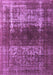 Machine Washable Oriental Purple Industrial Area Rugs, wshurb959pur