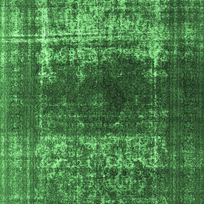 Oriental Emerald Green Industrial Rug, urb959emgrn