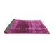 Sideview of Oriental Pink Industrial Rug, urb959pnk