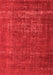 Oriental Red Industrial Area Rugs