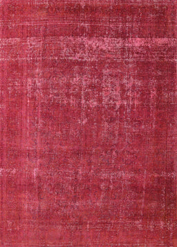 Mid-Century Modern Red Oriental Rug, urb960
