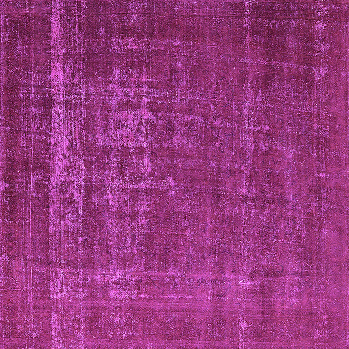 Square Machine Washable Oriental Purple Industrial Area Rugs, wshurb960pur