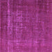 Square Machine Washable Oriental Purple Industrial Area Rugs, wshurb960pur