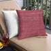 Front View of Mid-Century Modern Urban Square Red Throw Pillow, 18 inch by 18 inch, pwurb960