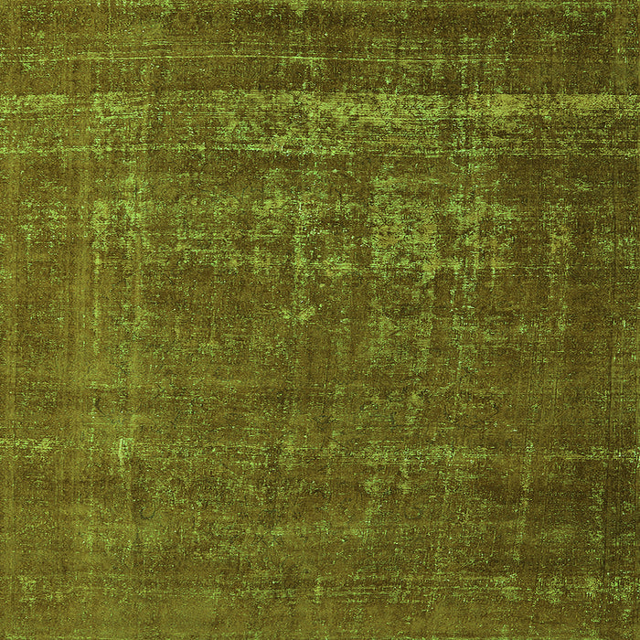 Square Oriental Green Industrial Rug, urb960grn