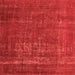 Square Oriental Orange Industrial Rug, urb960org