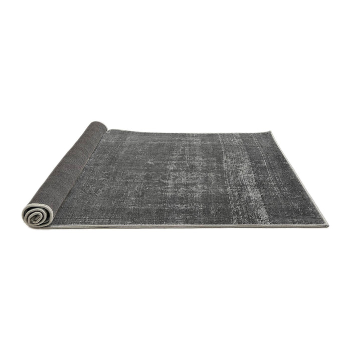 Sideview of Oriental Gray Industrial Rug, urb960gry