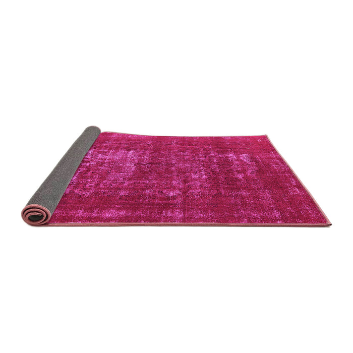Sideview of Oriental Pink Industrial Rug, urb961pnk