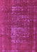 Machine Washable Oriental Purple Industrial Area Rugs, wshurb961pur