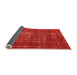 Sideview of Oriental Orange Industrial Rug, urb961org