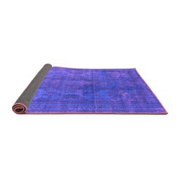 Sideview of Persian Purple Bohemian Rug, urb962pur