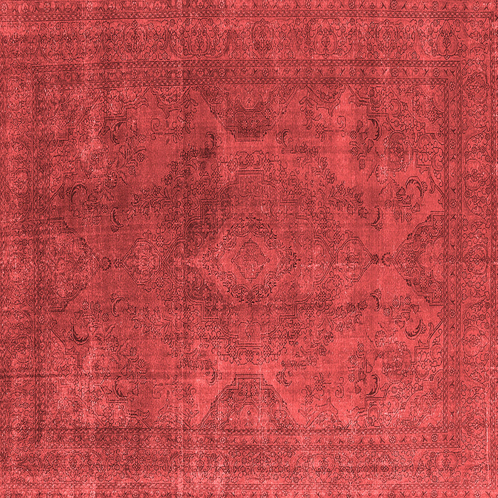 Machine Washable Persian Red Bohemian Rug, wshurb962red