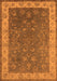 Machine Washable Oriental Orange Traditional Area Rugs, wshurb963org