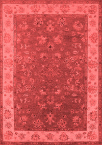 Oriental Red Traditional Rug, urb963red