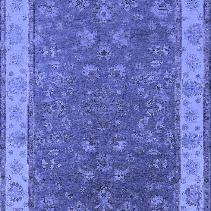 Oriental Blue Traditional Rug, urb963blu