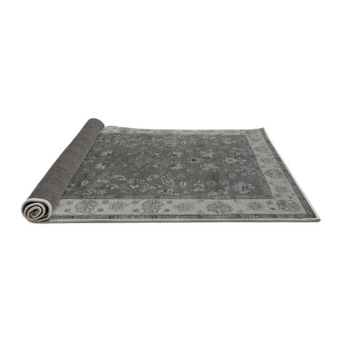 Sideview of Oriental Gray Traditional Rug, urb963gry