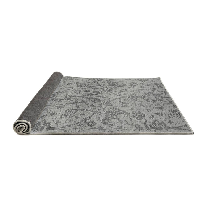 Sideview of Oriental Gray Industrial Rug, urb964gry
