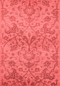 Oriental Red Industrial Rug, urb964red