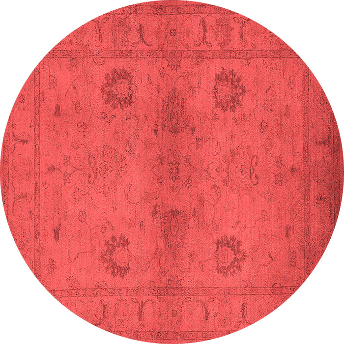 Machine Washable Oriental Red Industrial Rug, wshurb965red