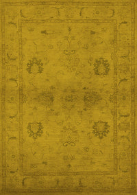 Oriental Yellow Industrial Rug, urb965yw