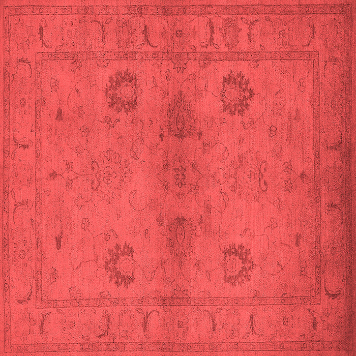 Machine Washable Oriental Red Industrial Rug, wshurb965red