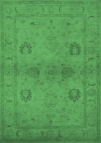 Oriental Emerald Green Industrial Rug, urb965emgrn