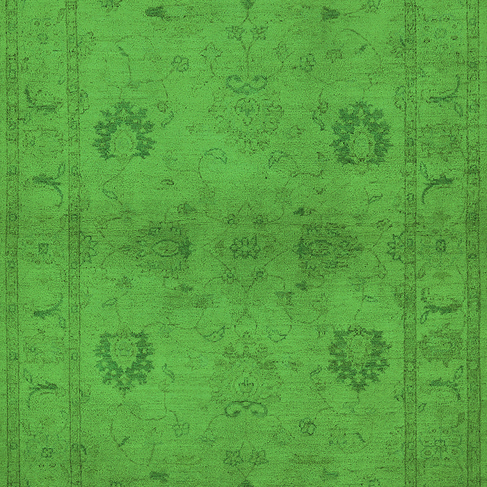 Oriental Green Industrial Rug, urb965grn