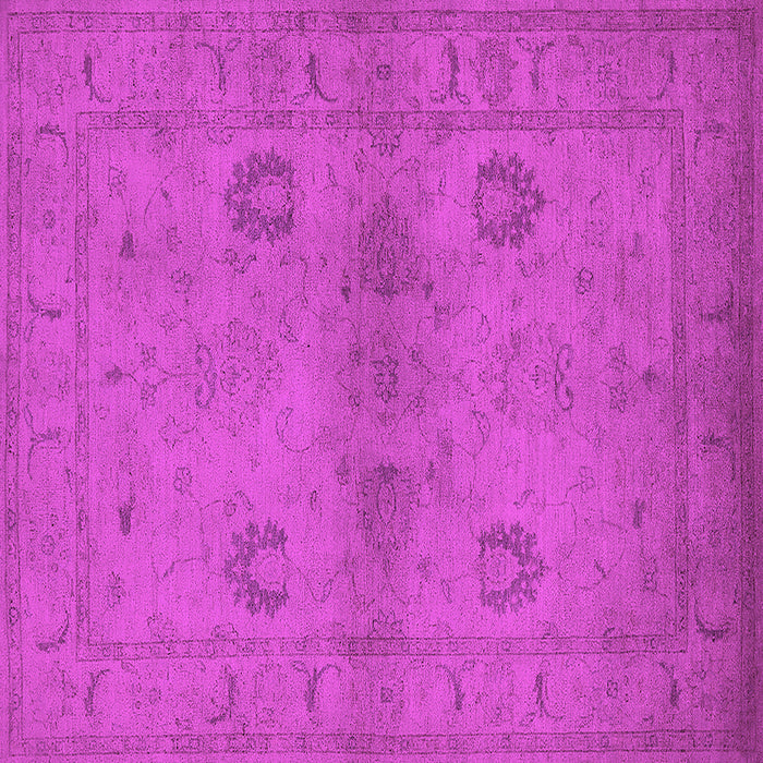 Square Oriental Pink Industrial Rug, urb965pnk