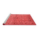 Industrial Red Washable Rugs