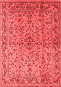 Oriental Red Industrial Rug, urb966red